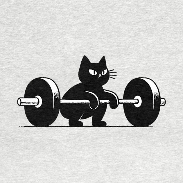 Feline Deadlift Whiz by Purrformance Wear